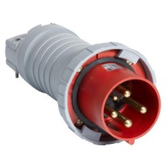 Вилка кабельная ABB 3125 P6W IP67 125A 3P+E