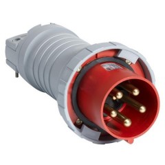 Вилка кабельная ABB 463 P6W IP67 63A 3P+N+E