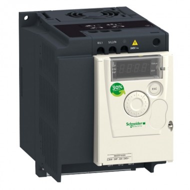 Купить Преобразователь частоты Schneider Electric Altivar ATV12 1.5KВТ 240В 1Ф