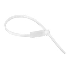 Хомут P6.6 маркировочный, белый, 4,8х190, табличка 28х13 (100шт) DKC