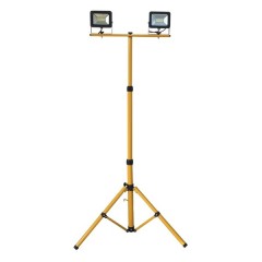 Два светодиодных прожектора на стойке FL-LED Light-PAD STAND 2x20W 4200К 3400Lm 220В IP65