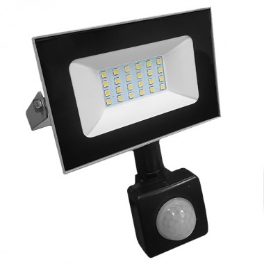 Купить Прожектор светодиодный с датчиком FL-LED Light-PAD SENSOR 20W 4200К 1700Lm 220В IP65 140x169x28мм