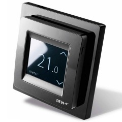 Терморегулятор DEVIreg Smart интеллектуальный с WI-FI, черный, 16A