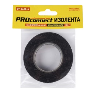 Изолента х/б Proconnect 110 гр. черная