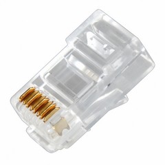 Джек компьютерный RJ-45  8P-8C cat.6 Rexant