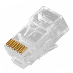 Джек компьютерный RJ-45  10P-10C cat.5e Rexant