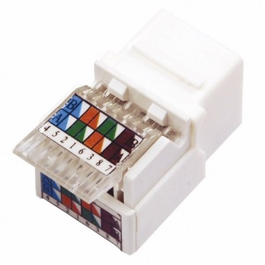 Купить Гнездо вставка RJ-45 cat.5e (Keystone Jack) тип-2