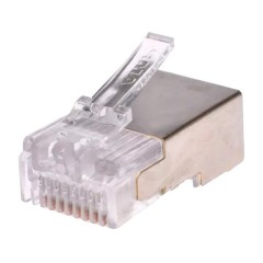 Вилка RJ 45 FTP кат. 5е - 9 контактов - ширина 11,7 мм Legrand