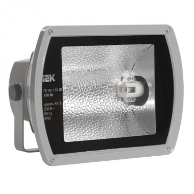 Купить Прожектор металлогалогенный ГО02-150-01 150Вт Rx7s серый симметричный  IP65 ИЭК