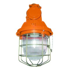 Светильник взрывозащищенный НСП-23-200-001 оранжевый IP65 60Вт Е27 с решеткой