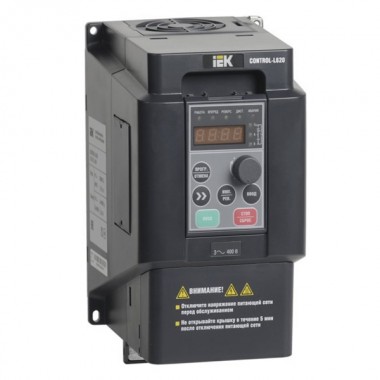 Отзывы Преобразователь частоты CONTROL-L620 380В, 3Ф 5,5-7,5 kW IEK