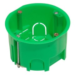 Коробка установочная D68 гл.45 подрозетник для гипсокартона [уп. 288шт] Hegel