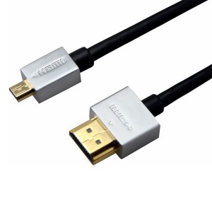Отзывы Шнур HDMI-micro HDMI gold 1.5М Ultra Slim
