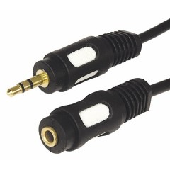 Шнур 3.5 Stereo Plug-3.5 Stereo Jack 5М GOLD