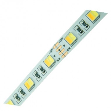 Купить Светодиодная лента FL-Strip 5050-S 60 Led 14.4W/m 12V White IP20 10x5000mm 720lm/m холодный белый