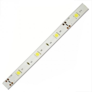 Обзор Светодиодная лента FL-Strip 5050-SW 30 Led 7.2W/m 12V White IP65 10x5000mm 360lm/m холодный белый