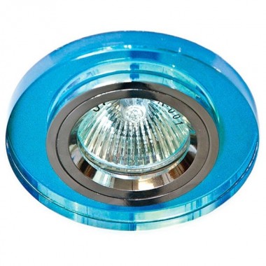 Отзывы Светильник 8060-2 точечный MR16 G5.3/GU5.3 мультиколор, серебро-перламутр/multi color-Silver круг