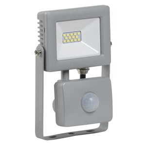 Купить Прожектор светодиодный СДО 07-10Д серый с ДД IP44 IEK
