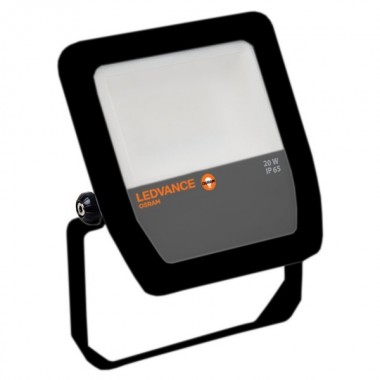 Отзывы Светодиодный прожектор LEDVANCE FLOODLIGHT LED 20W 3000K BLACK IP65 2100Lm 100° L130x140x41mm