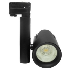 Трековый трехфазный светодиодный светильник Foton FL-LED LUXSPOT-S 45W 3000K 230V BLACK 4500Lm