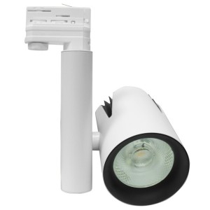 Купить Трековый трехфазный светодиодный светильник Foton FL-LED LUXSPOT-S 45W 4000K 230V WHITE 4500Lm