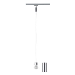 Подвесной светильник Paulmann 2Easy Basic Pendulum max. 20W E27 1,5m для шинопровода URail хром/мат