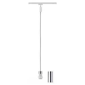 Подвесной светильник Paulmann 2Easy Basic Pendulum max. 1x20W E27 1,5m  для шинопровода URail белый