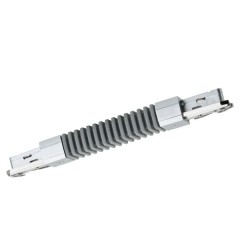 Коннектор гибкий Paulmann max. 1000W 230V 109mm для шинопровода URail хром матовый