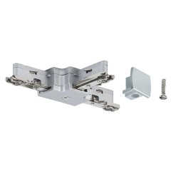 Т-соединитель Paulmann max. 1000W 230V для шинопровода URail хром матовый