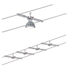 Тросовая система 4 светильника Paulmann Set Togo GU5.3 max. 4x10W 230/12V 10m хром