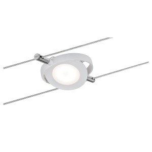 Купить Светильник Paulmann Spot RoundMac LED для тросовой системы 1х4W 200lm 2700-6500К 12V матовый белый