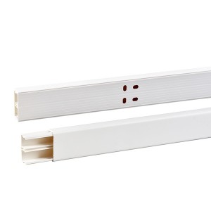 Мини кабель-канал 40x17мм с 1-й перегородкой SE Ultra белый (кабельный короб)