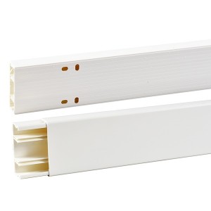 Мини кабель-канал 60x21мм с 2-мя перегородками SE Ultra белый (кабельный короб)