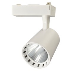 Трековый светодиодный светильник PTR 0315 15w 4000K 24° WH (белый) IP40 Jazzway