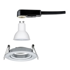 Светильник встраиваемый Paulmann Nova LED 1x6,5 GU10 Матовый алюминий