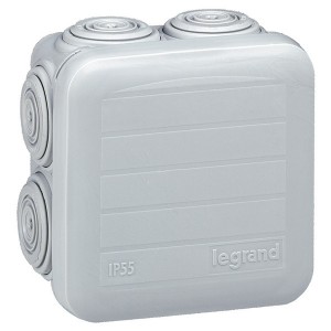 Купить Коробка квадратная для открытой проводки Legrand Plexo IP55 65х65/40мм