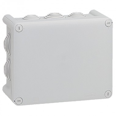 Отзывы Коробка квадратная Legrand Plexo IP 55 155x110/74 IK 07 10 кабельных вводов серый
