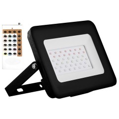 Прожектор светодиодный LL-612 2835SMD 30W RGB 220V IP65 с пультом ДУ черный