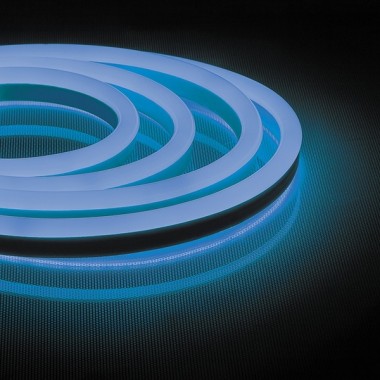 Обзор Cветодиодная неоновая LED лента Feron LS720 120SMD(2835)/м 9,6W/м синий 220V IP67 длина 50м