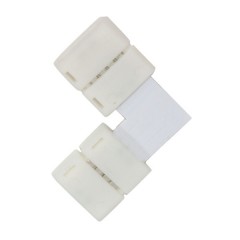 LD184 Коннектор L-образный соединительный для светодиодной ленты 3528 8mm