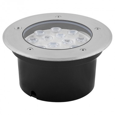 Купить Светодиодный светильник тротуарный (грунтовый) SP4114 12LED 12W RGB D180/d150x90mm IP67