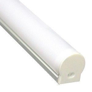 Купить Профиль для светодиодной ленты LED CAB282 накладной круглый 18х20мм (10,2мм) алюминиевый 2 метра