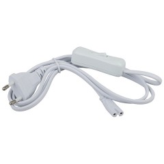 Сетевой шнур ЭРА с выключателем LLED-A-CABLE-1.5m--SW-W 557695