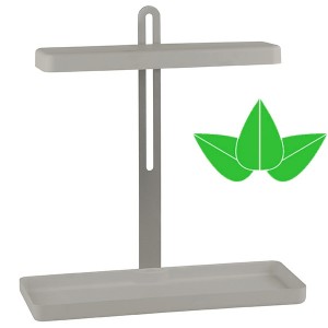Настольный светильник для растений ЭРА FITO-20W-QLED-G IP40 500x220x490mm серый 785352