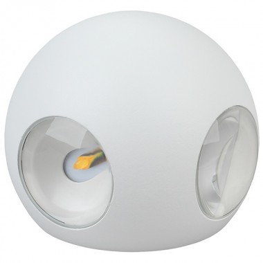 Обзор Светодиодный настенный светильник ЭРА WL10 WH 4x1W IP54 белый