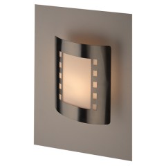 Настенный светильник ЭРА WL23 под лампу E27 MAX. 40W IP44 хром/белый