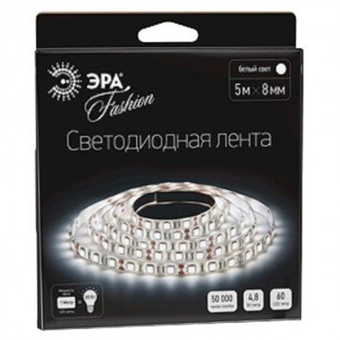 Отзывы Светодиодная лента ЭРА LS3528-60LED-IP20-WW-5m 4,8W/m 12V теплый белый 5055398613498