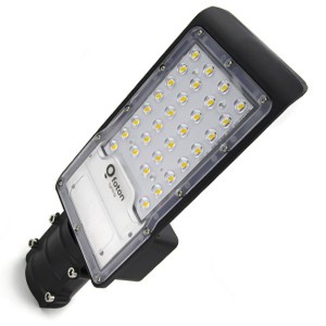 Консольный светодиодный светильник FL-LED Street-01 30W 4500K 3200Lm 230V черный 346x130x53mm