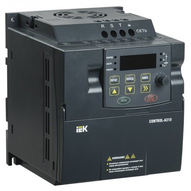 Купить Преобразователь частоты CONTROL-A310 220В, 1Ф 0,4 kW 2A IEK