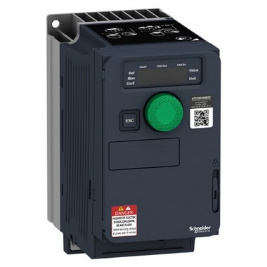 Обзор Преобразователь частоты Schneider Electric Altivar ATV320 компактный 1.1 КВТ 240В 1Ф